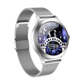 Chivo kw10pro women's smart Watch (Option: Silver)
