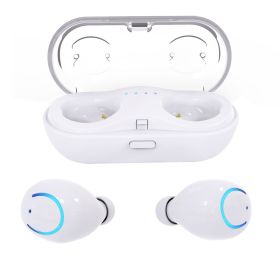 Wireless TWS Stereo Earbuds (Option: White)